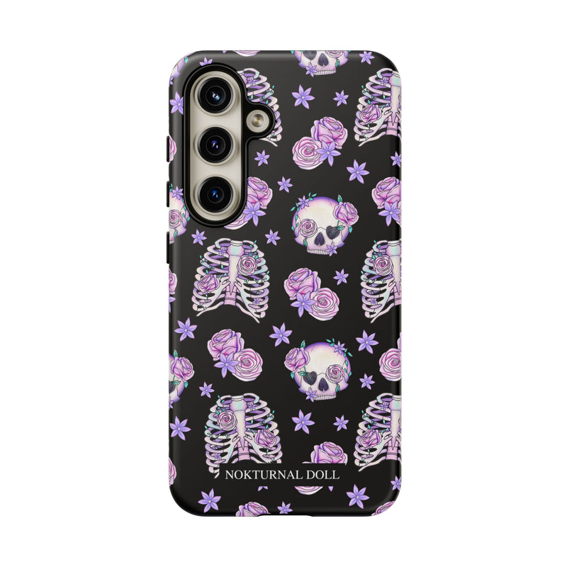 Skull and Roses Phone Case