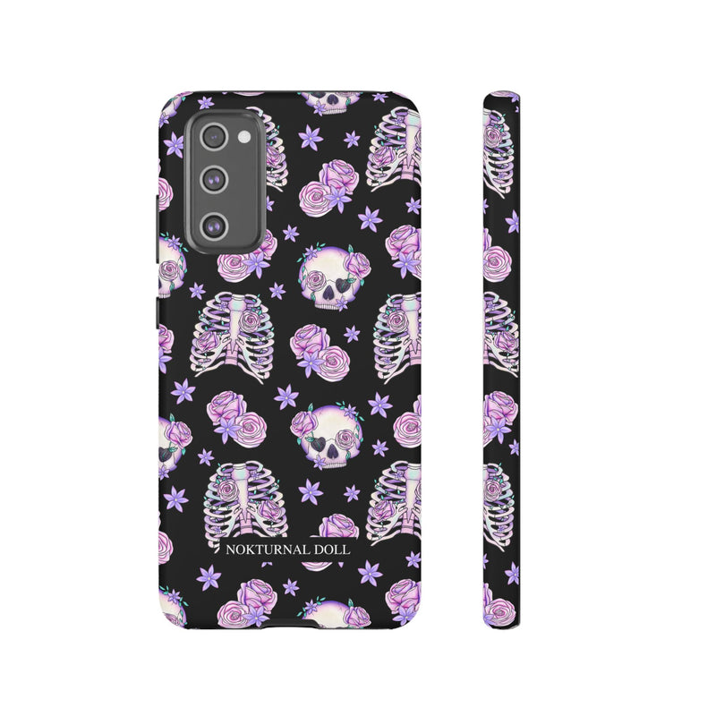 Skull and Roses Phone Case