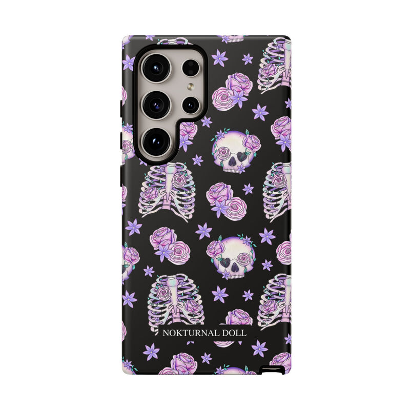 Skull and Roses Phone Case