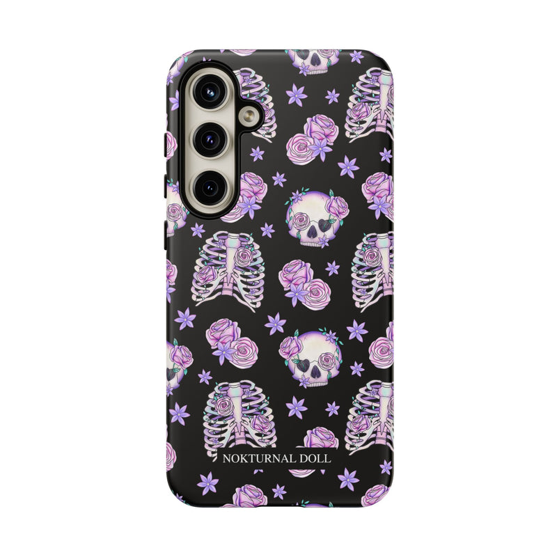 Skull and Roses Phone Case