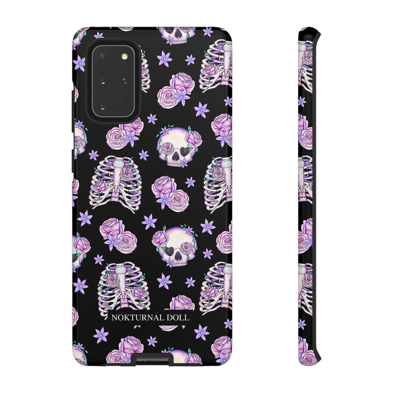 Skull and Roses Phone Case