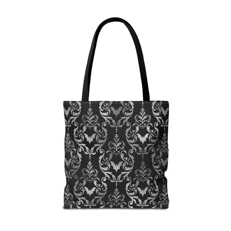 Bat Damask Tote Bag