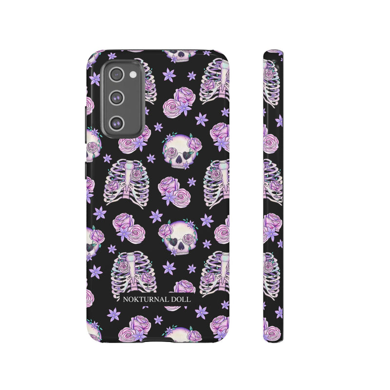 Skull and Roses Phone Case