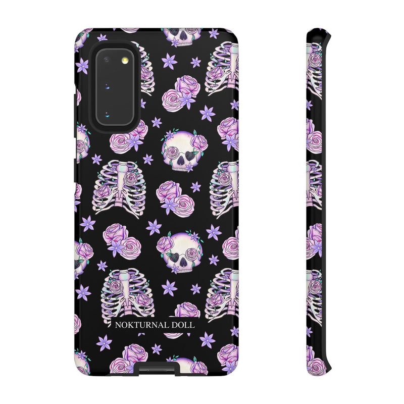 Skull and Roses Phone Case