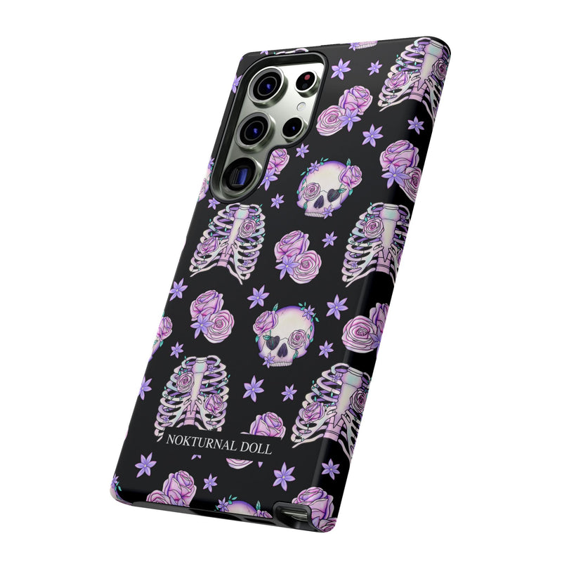 Skull and Roses Phone Case