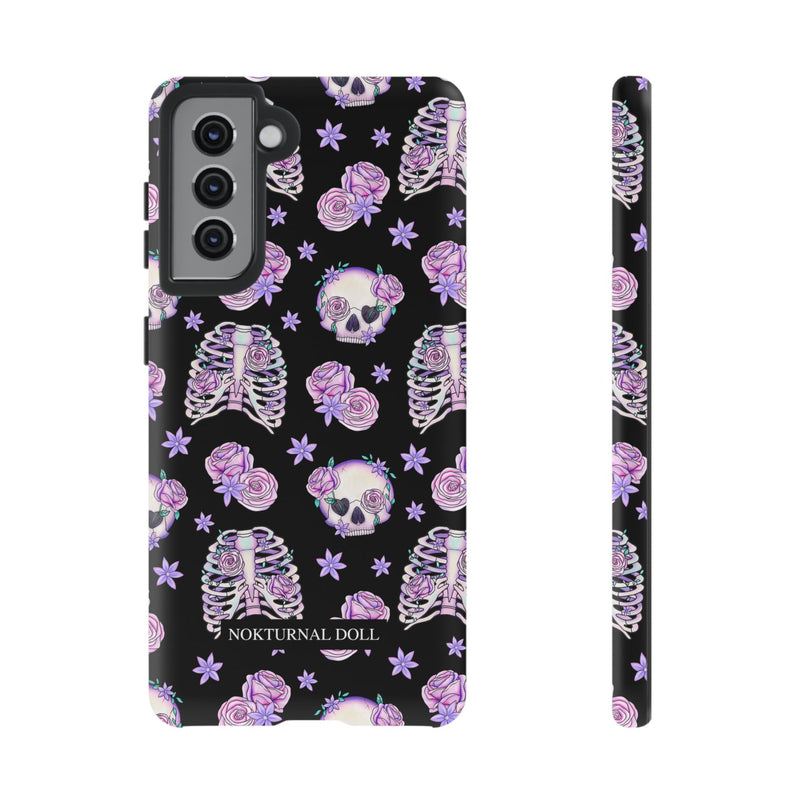 Skull and Roses Phone Case