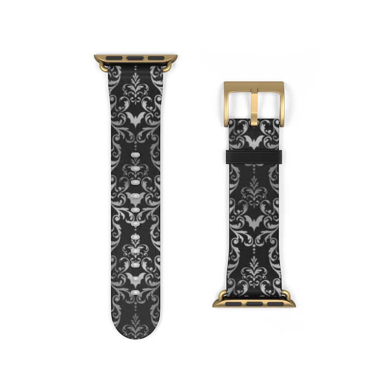 Bat Damask Watch Band