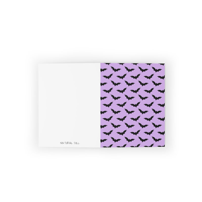 Batty Greeting Cards (Lavender)