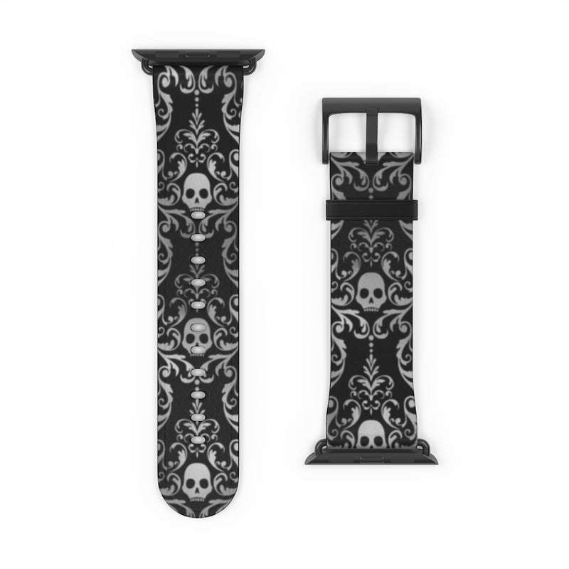 Victorian Skull Watch Band