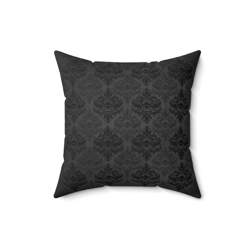 Damask Skull Pillow