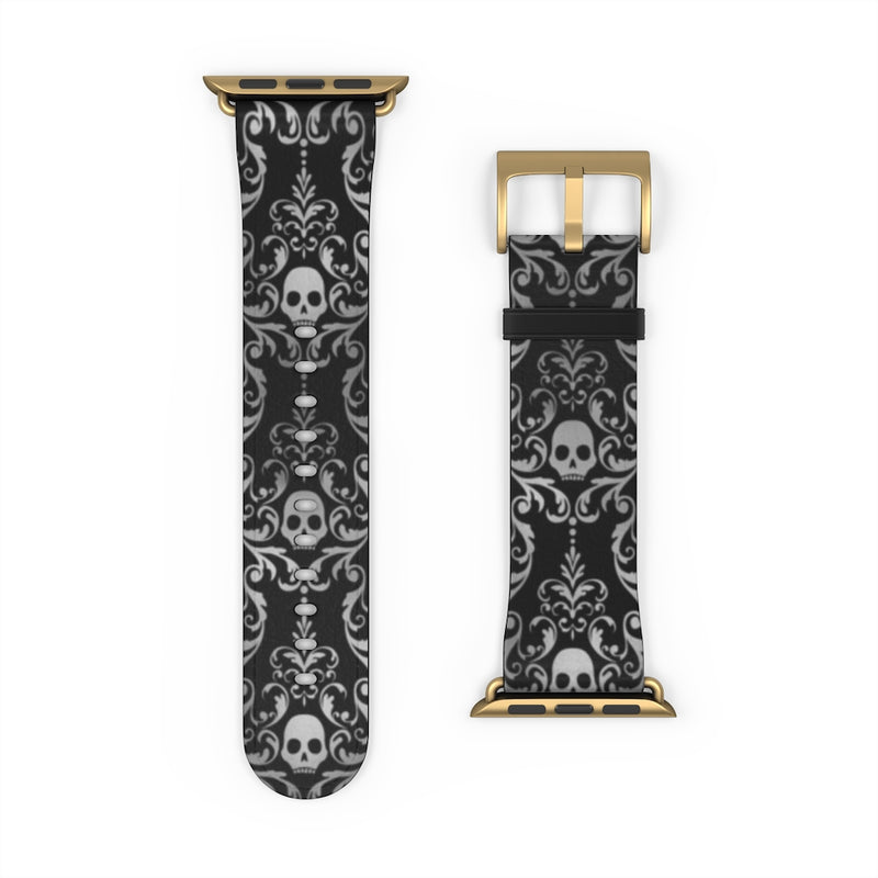 Victorian Skull Watch Band