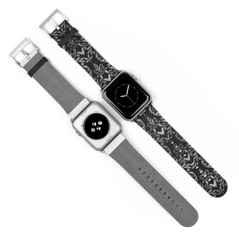 Bat Damask Watch Band