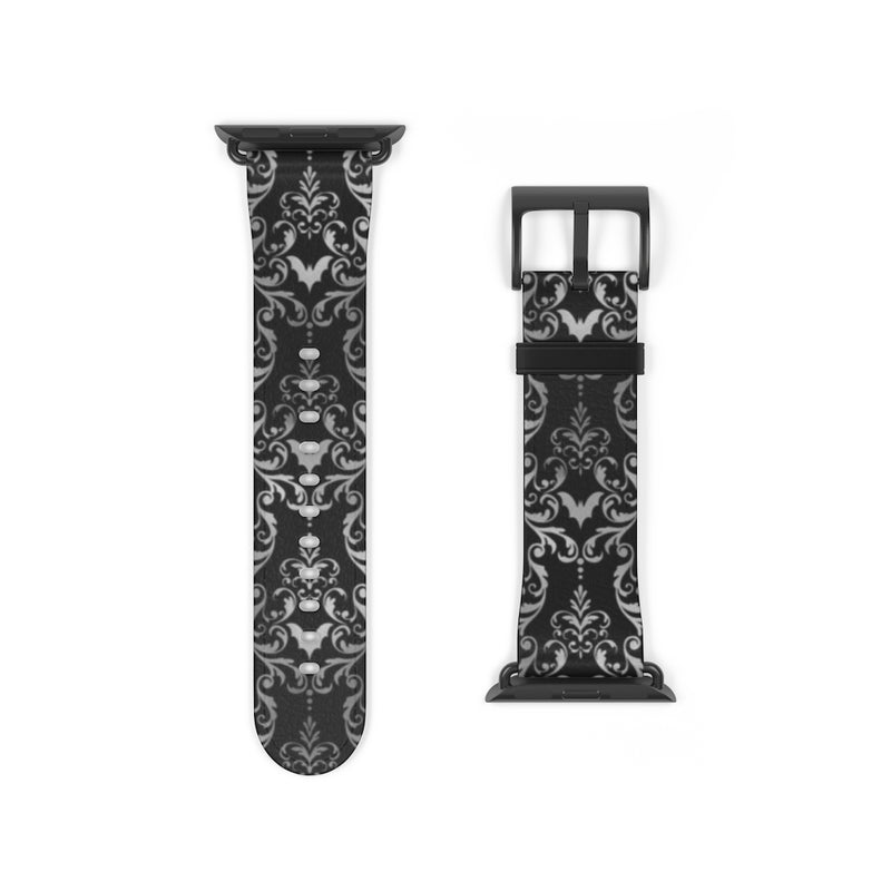 Bat Damask Watch Band