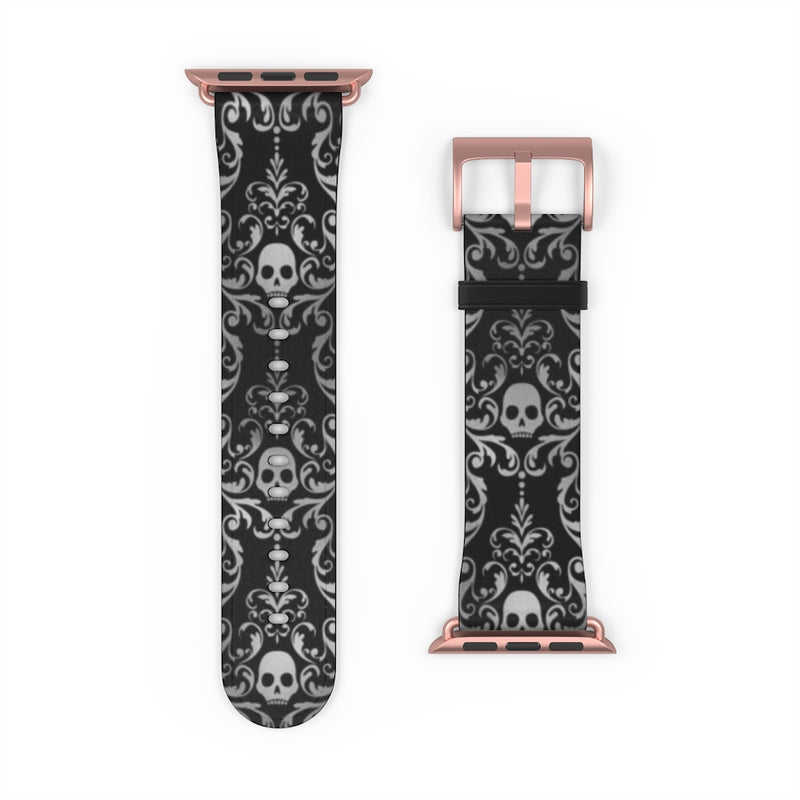 Victorian Skull Watch Band