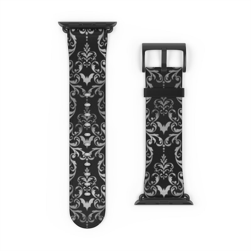 Bat Damask Watch Band