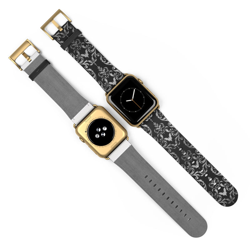 Bat Damask Watch Band