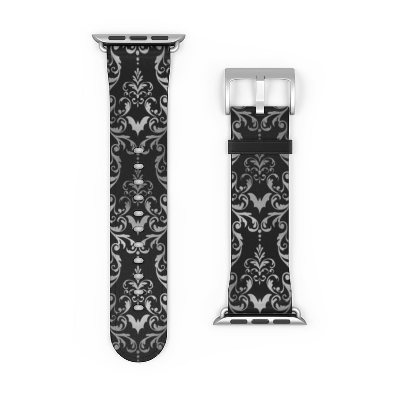 Bat Damask Watch Band