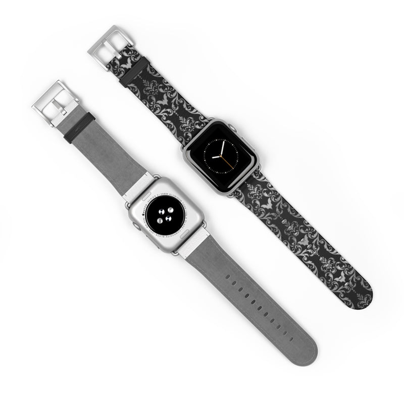 Bat Damask Watch Band