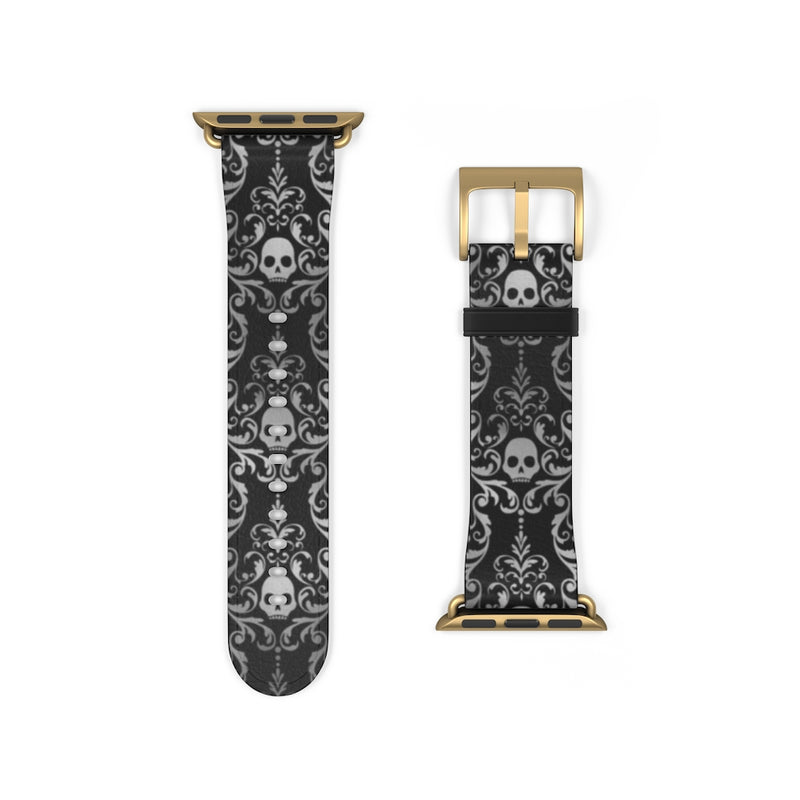 Victorian Skull Watch Band